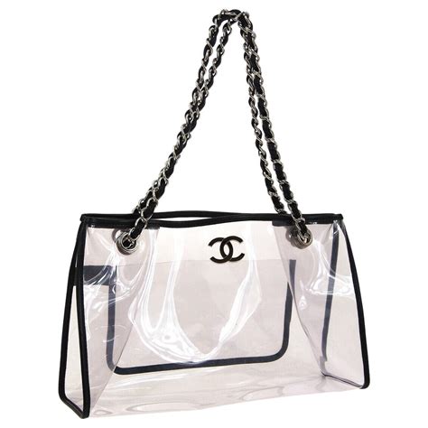 chanel chance clear|chanel clear tote bag.